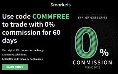 Smarkets Promo Code 2024: 60 Days No Commission.